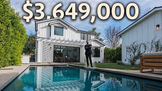 Inside the BEST HOME IN LOS ANGELES Under 4 Million Dollars [upl. by Lyreb]