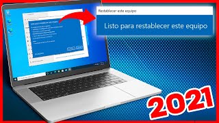 Cómo RESTABLECER MI PC WINDOWS 10  ACTUALIZADO [upl. by Lymann]