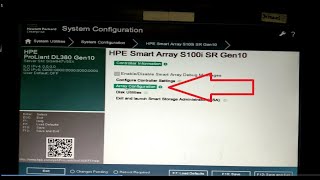 How to configure Raid 1 on Bios Server HPE Gen10  HP G10 [upl. by Nothgiel76]