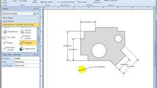 84 Using Visio Dimension Lines [upl. by Gough]