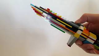 LEGO M9 Bayonet  Tutorial [upl. by Yssirc927]