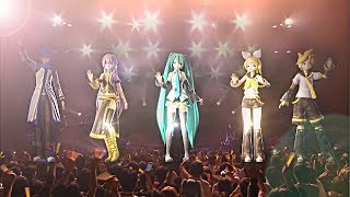 Hatsune Miku Live Party MikuPa Subtitles cc FULL HD [upl. by Parrish]