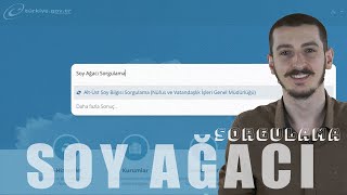 eDevlet Soy Ağacı Sorgulama Nasıl Yapılır [upl. by Selhorst]