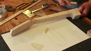 Making the Octave Mandolin Neck [upl. by Bramwell]