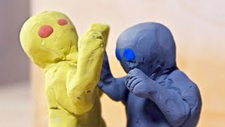 Claymation Fight  Stop Motion Action Animation [upl. by Itraa253]