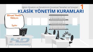 Bilimsel Yönetim Yaklaşımı Taylorizm  Klâsik Yönetim Kuramları Ekys [upl. by Leirua]