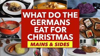 German Christmas Food Traditions  German Christmas Dinner Menu [upl. by Pedaias]