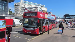 Ensignbus Route 68 Southend Pier  LeighonSea [upl. by Aydne72]