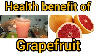 Health benefit of grapefruit [upl. by Earlene]