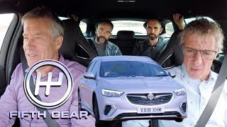 Vauxhall Insignia GSi Sports Tourer Team Test  Fifth Gear [upl. by Everson]