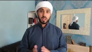 How To Tie Arabic Scarf Emirati Gulf Style Headgear Shemagh [upl. by Rhody439]