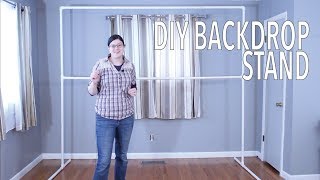 DIY PVC Backdrop  Party Planning How Tos [upl. by Eleirbag148]