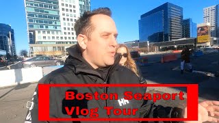 Boston Seaport Vlog Tour EVERYTHING YOU NEED TO KNOW [upl. by Nelluc977]