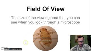 Microscopes amp Field of view Part1 [upl. by Edlyn]