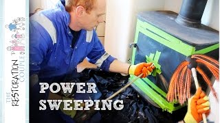 DIY Sweeping your Wood Burning Stove or Chimney [upl. by Orecic]