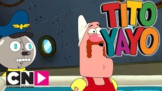 Tito Yayo  Rescate aéreo  Cartoon Network [upl. by Nanreit]