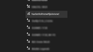 come and join this WiFi  nothing will happen [upl. by Adnert]