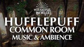 Hufflepuff Common Room  Harry Potter Music amp Ambience  4 Magical Scenes for Relaxation and Focus [upl. by Elyod]