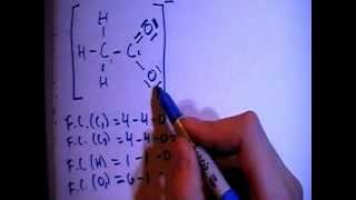 Acetate Ion C2H3O2  Lewis Dot Structure [upl. by Anaic]