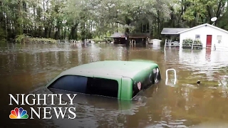 South Carolina Flooding Dam Breach Triggers Full Scale Evacuation  NBC Nightly News [upl. by Johannessen257]