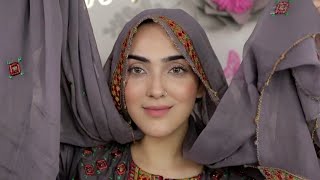 Beautiful hijab style without cap hijab style with dupatta [upl. by Hattie478]