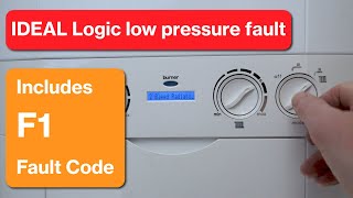 IDEAL Logic low pressure fault  Refill tutorial [upl. by Arias512]