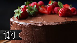 How To Make The Ultimate Chocolate Cake [upl. by Nauqas704]