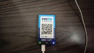 PayTm Packet Sound Box [upl. by Novelc19]