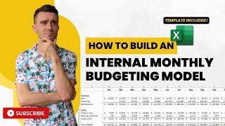 Monthly Budgeting amp Forecasting Model Template Included [upl. by Junina38]