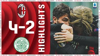 Highlights  AC Milan 42 Celtic  Europa League Matchday 5 [upl. by Ron]