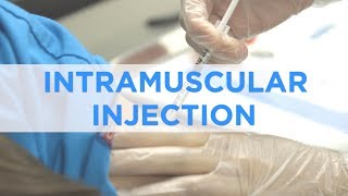 How To Perform an Intramuscular Injection [upl. by Norrie]