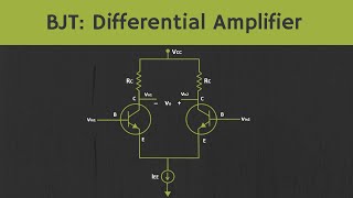 BJT Differential Amplifier Explained [upl. by Anitsugua717]