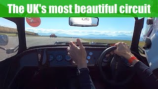 Caterham track day at Anglesey [upl. by Ruenhcs]