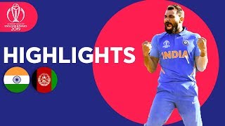 Afghanistan SO Close To Upset  India v Afghanistan  Match Highlights  ICC Cricket World Cup 2019 [upl. by Doug]