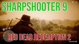 Red Dead Redemption 2  Sharpshooter 9 How To  Easy Method  Bonus Gold Nugget In a Tree [upl. by Ysdnyl]