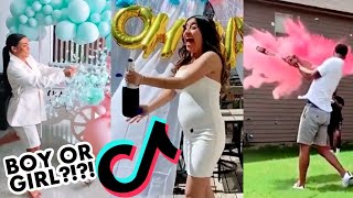 BEST Pregnancy Gender Reveal TikTok Compilation Tiktok Gender Reveal Boy or Girl [upl. by Okier]