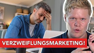 Realtalk  Verzweiflungsmarketing  vom Bashing der Konkurrenz [upl. by Ttocs]