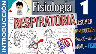 Fisiología Respiratoria INTRODUCCIÓN RESUMEN GENERALIDADES  Parte 1 [upl. by Kirst]