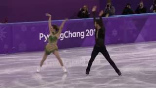 2018 Winter Olympics Ice dance Short  France PAPADAKIS Gabriella  CIZERON Guillaume [upl. by Nevart]