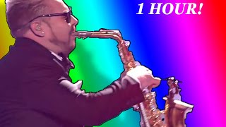 EPIC SAX GUY 2  1 HOUR VERSION  MOLDOVA EUROVISION 2017 [upl. by Aleunam]