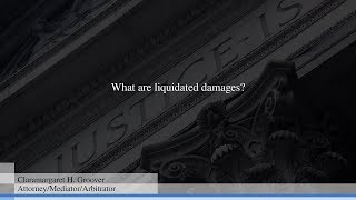 What are liquidated damages [upl. by Assiran987]