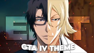 Aizen x Urahara  GTA IV Theme Edit [upl. by Eicram868]