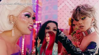 Brigiding FIGHTS Minty Fresh UNTUCKED DRAMA  Drag Race Philippines Reaction [upl. by Nedrob480]