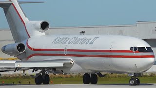 TrueSound™ LOUD JT8D Kalitta Boeing 727 Glorious Takeoff From Ft Lauderdale [upl. by Broida]