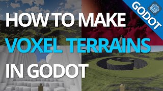 How To Make A 3D Voxel Terrain In Godot Engine 3132 Tutorial [upl. by Akoyn349]