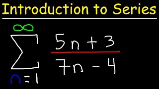 Convergence and Divergence  Introduction to Series [upl. by Yrahca]