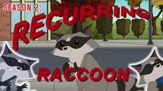 EVERY RECURRING RACCOON APPEARANCE IN MILO MURPHYS LAW S2 [upl. by Gnik]