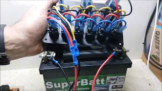 How to wire a boat switch panel [upl. by Alika]