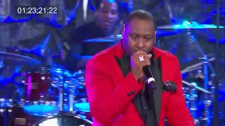 Johnny Gill  There U Go Live [upl. by Acnairb]