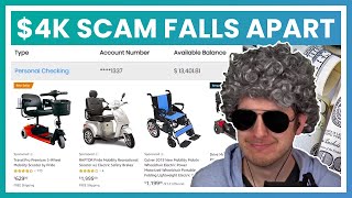 4000 Scam Falls Apart When They Call My Fake Bank [upl. by Brodench709]